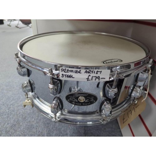 Premier Artist Steel Snare Preowned